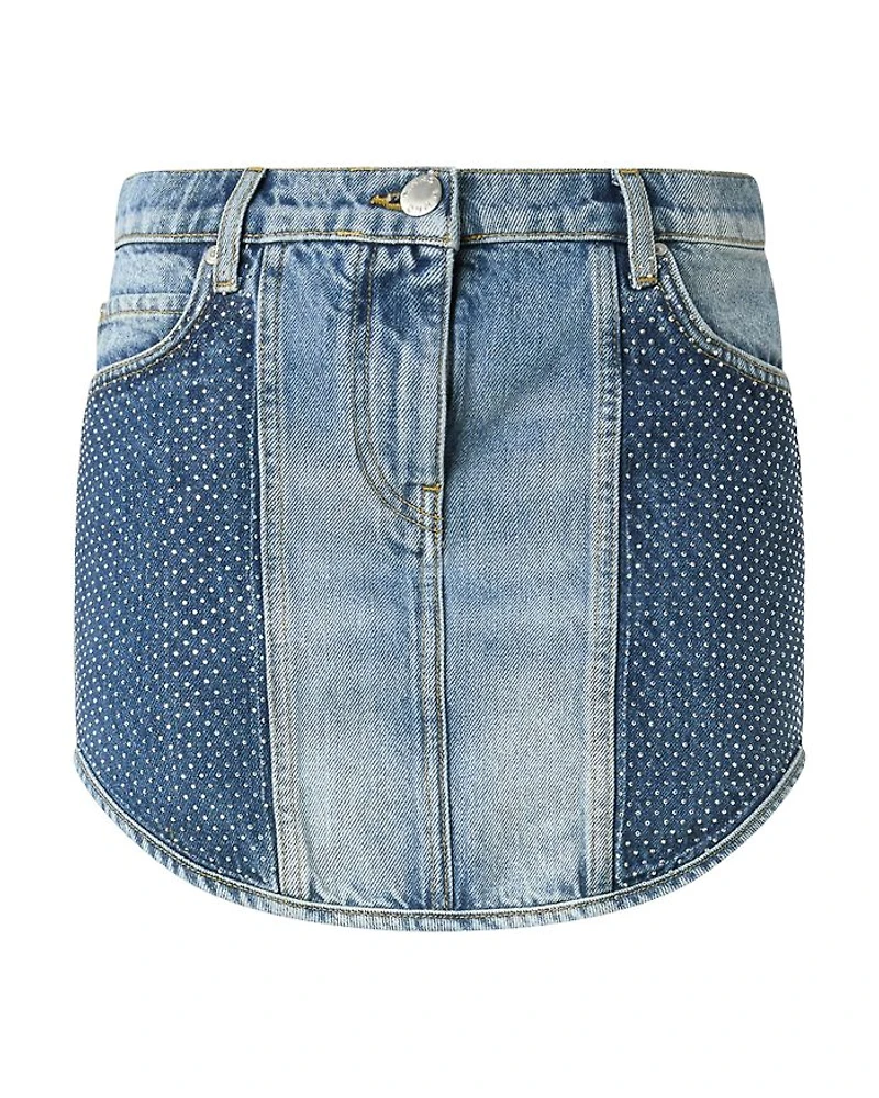 Nigeria Donna Denim Skirt