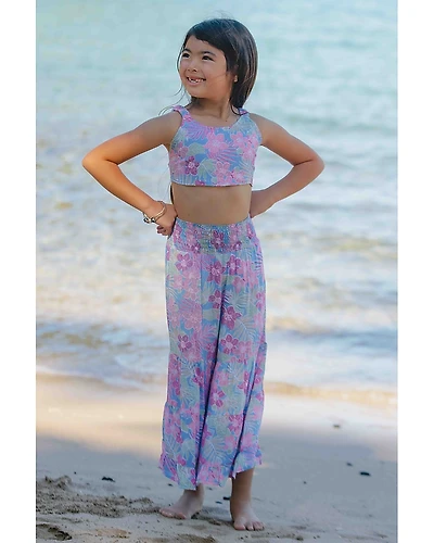 Tiare Hawaii Girls' Papaya Pants - Little Kid, Big Kid