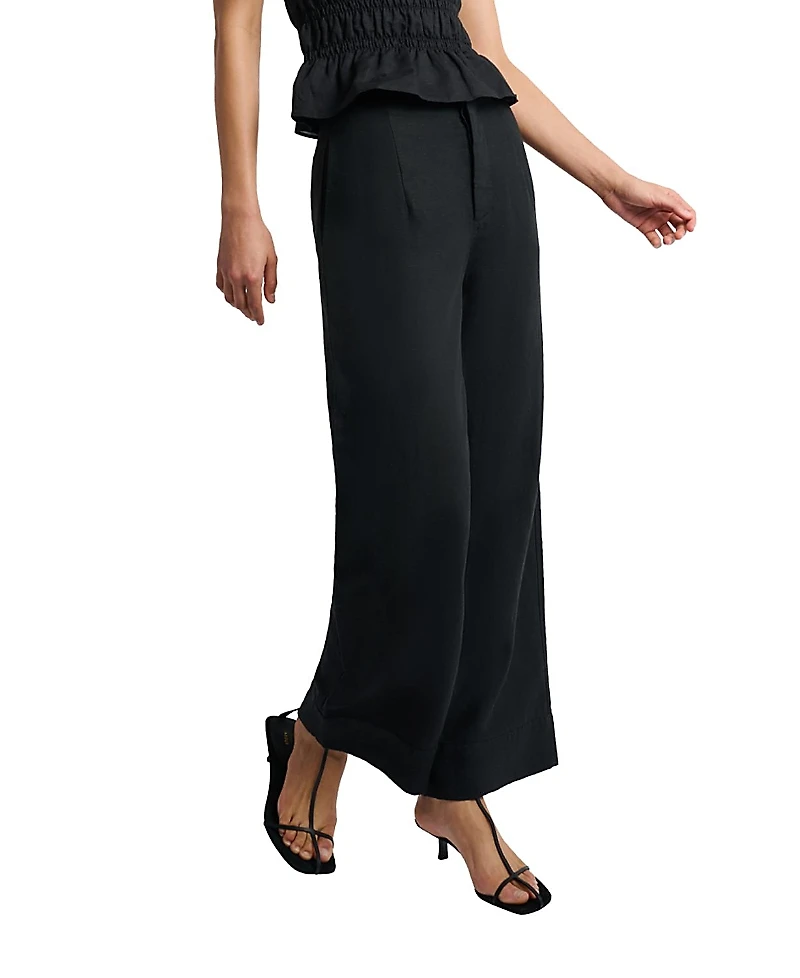 Onia Air Linen Paperbag Trouser