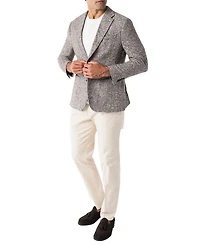 Wright Wool-Cotton Knit Blazer