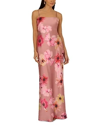 Liv Foster Printed Sateen Gown