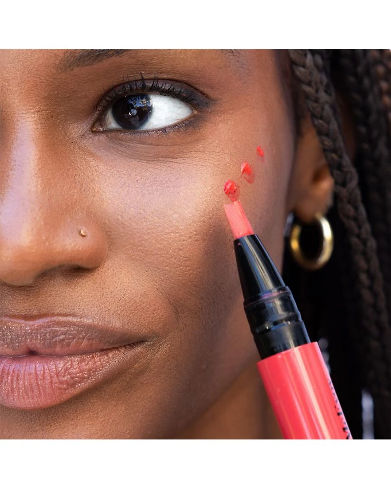 Liquid Face Color Glow