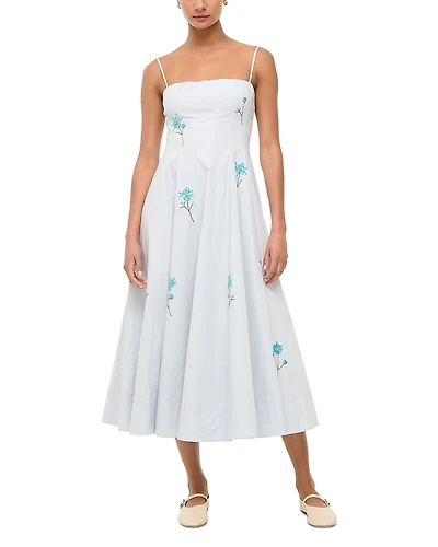 Staud Wylie Poplin Dress