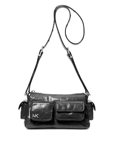 Michael Kors Dakota Small Convertible Pocket Leather Crossbody