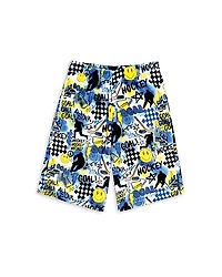 Iscream Boys' Corey Paige Hockey Plush Board Shorts - Big Kid