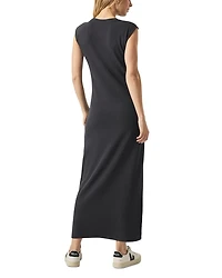 Waffle Knit Maxi Dress