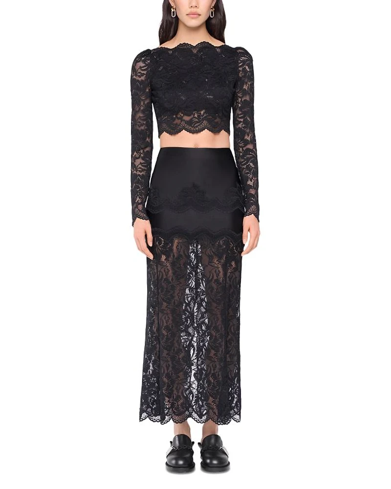 Lace Crop Top