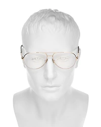 Aviator Blue Light Glasses, 57mm
