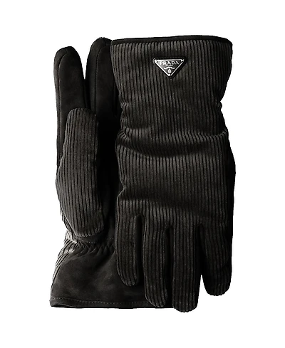 Prada Corduroy Gloves
