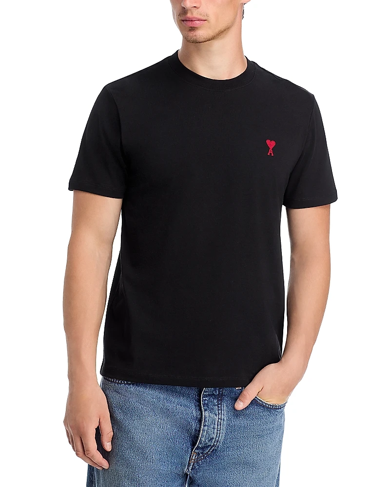 Ami Short Sleeve Logo Tee