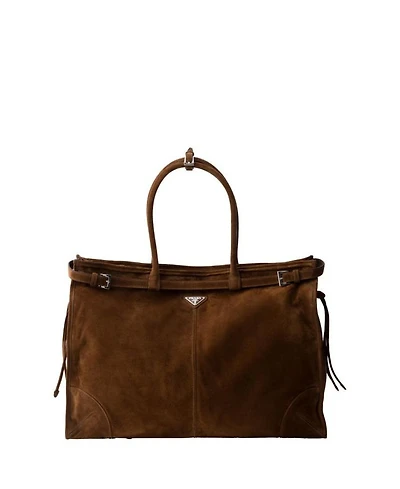 Suede Tote Bag