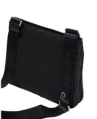 Re-Nylon and Saffiano Shoulder Bag