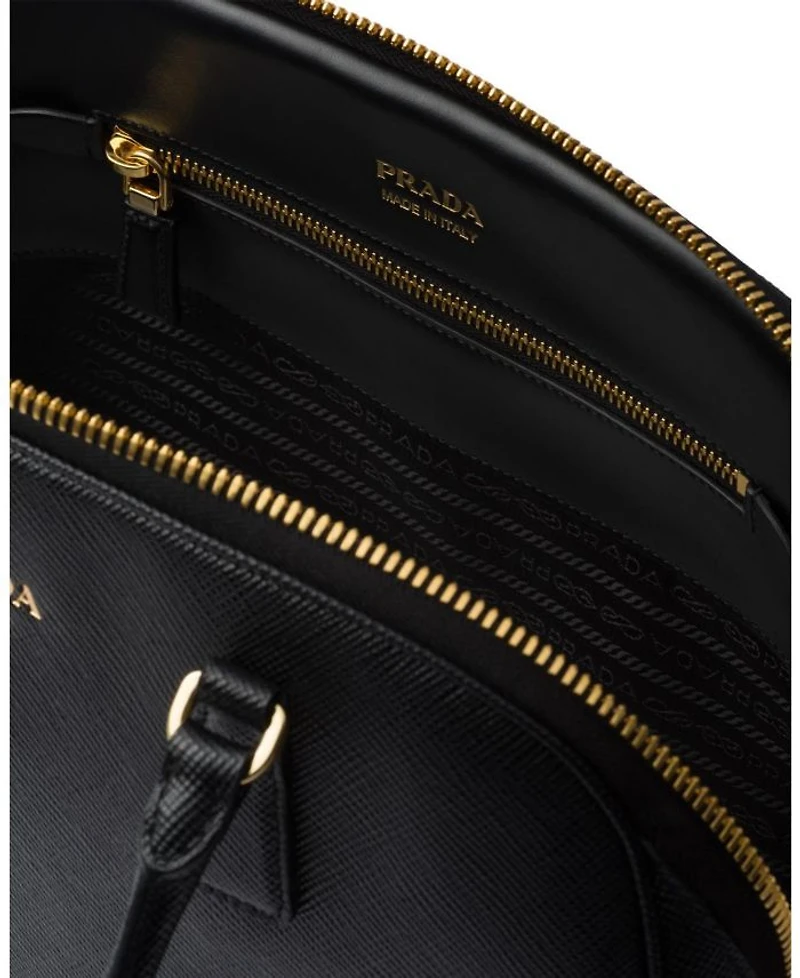 Large Saffiano Leather Bag