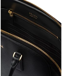 Large Saffiano Leather Bag