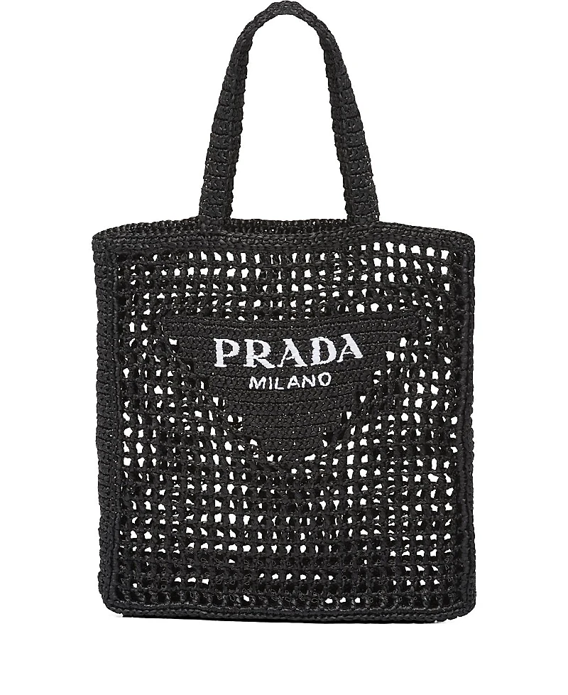 Prada Crochet Tote Bag