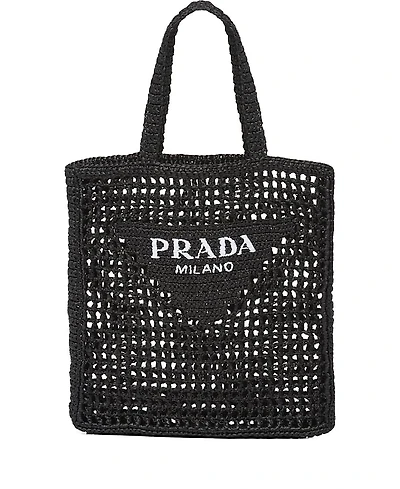 Prada Crochet Tote Bag