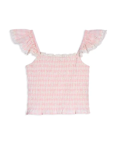 LoveShackFancy Girls' Caspia Top - Big Kid