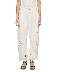 Cavina High Rise Jeans White