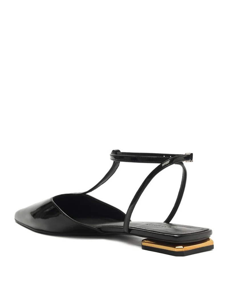 Women's Allure T Strap Flats