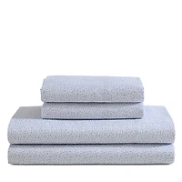 Calvin Klein Printed Cotton Sateen 4 Piece Sheet Set