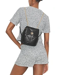 Kira Diamond Quilted Small Backpack