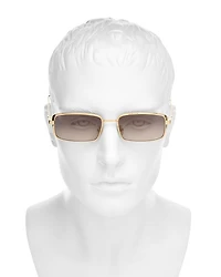 DiorCannage S2U Rectangle Sunglasses, 55mm