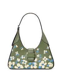 kate spade new york Nouveau Painterly Bouquet Embossed Leather Small Shoulder Bag