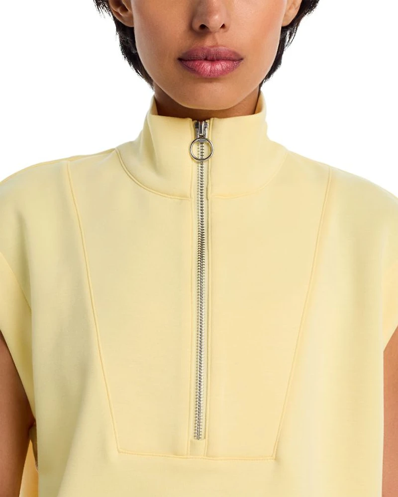 Quarter Zip Pullover Top - Exclusive