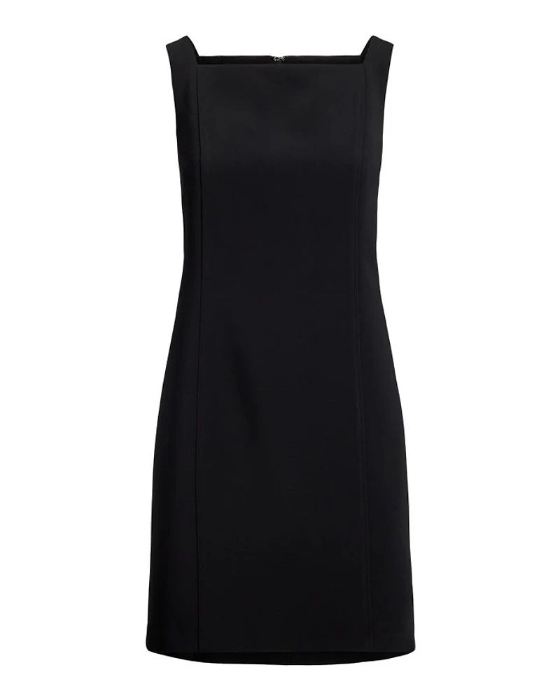 Stretch Crepe Sleeveless Dress
