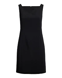 Stretch Crepe Sleeveless Dress