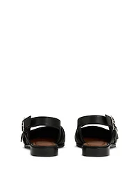 Women's Lois Buckle Flat Mules