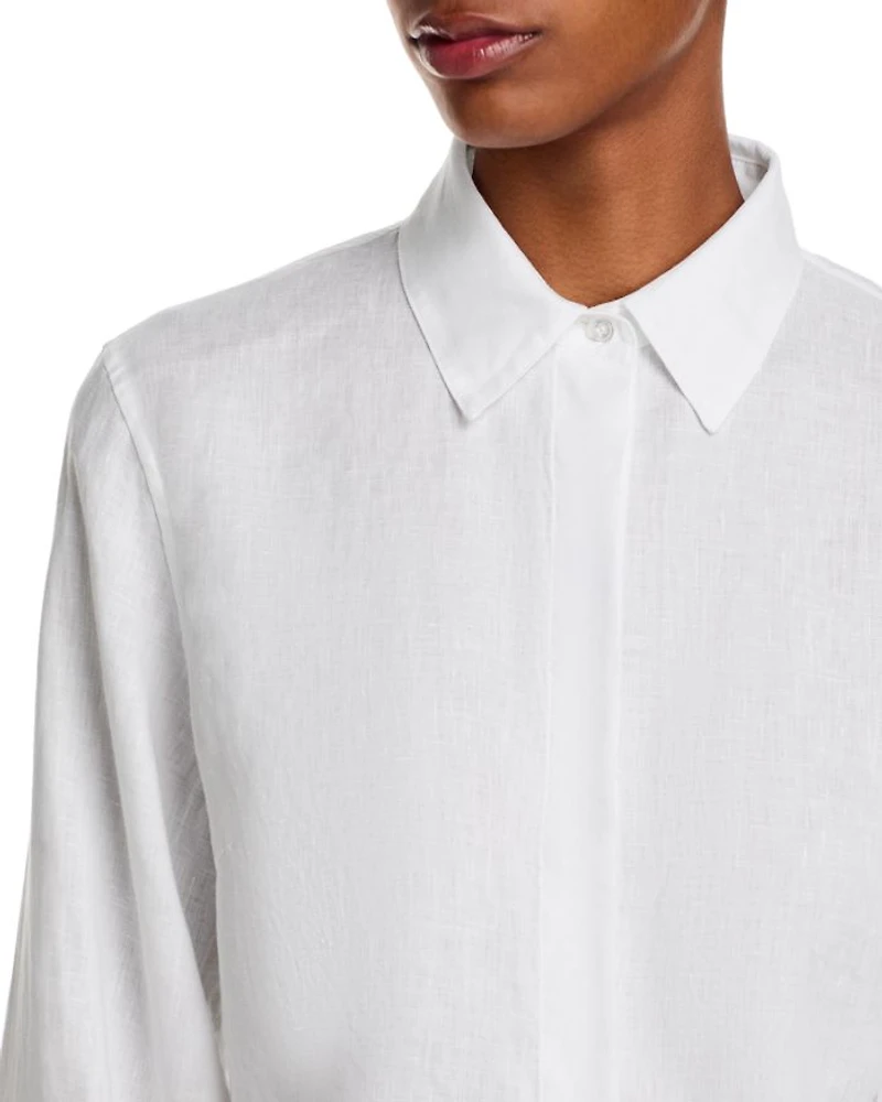 Curved Sleeve Shirt