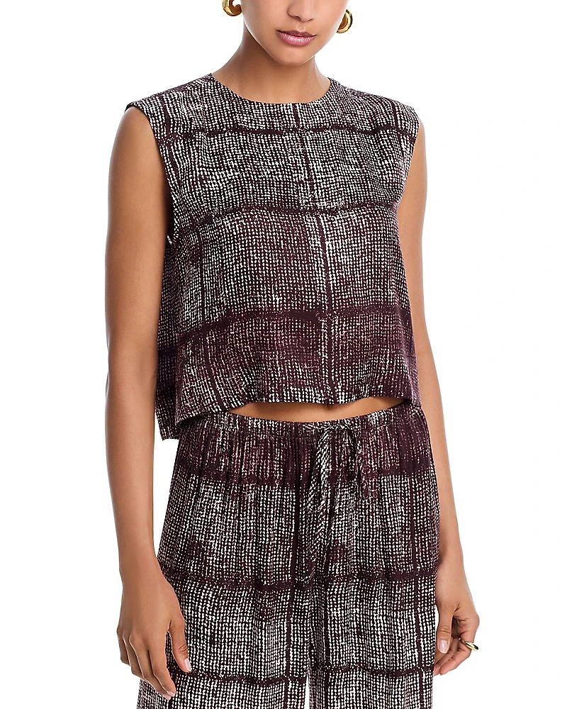 Bella Dahl Button Back Cropped Top