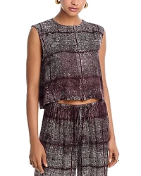 Bella Dahl Button Back Cropped Top