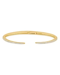 Pavé Open Spike Cuff Bracelet