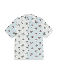 Ps Paul Smith Mix Up Print Regular Fit Short Sleeve Shirt