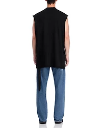 Cut Off Knit Tee