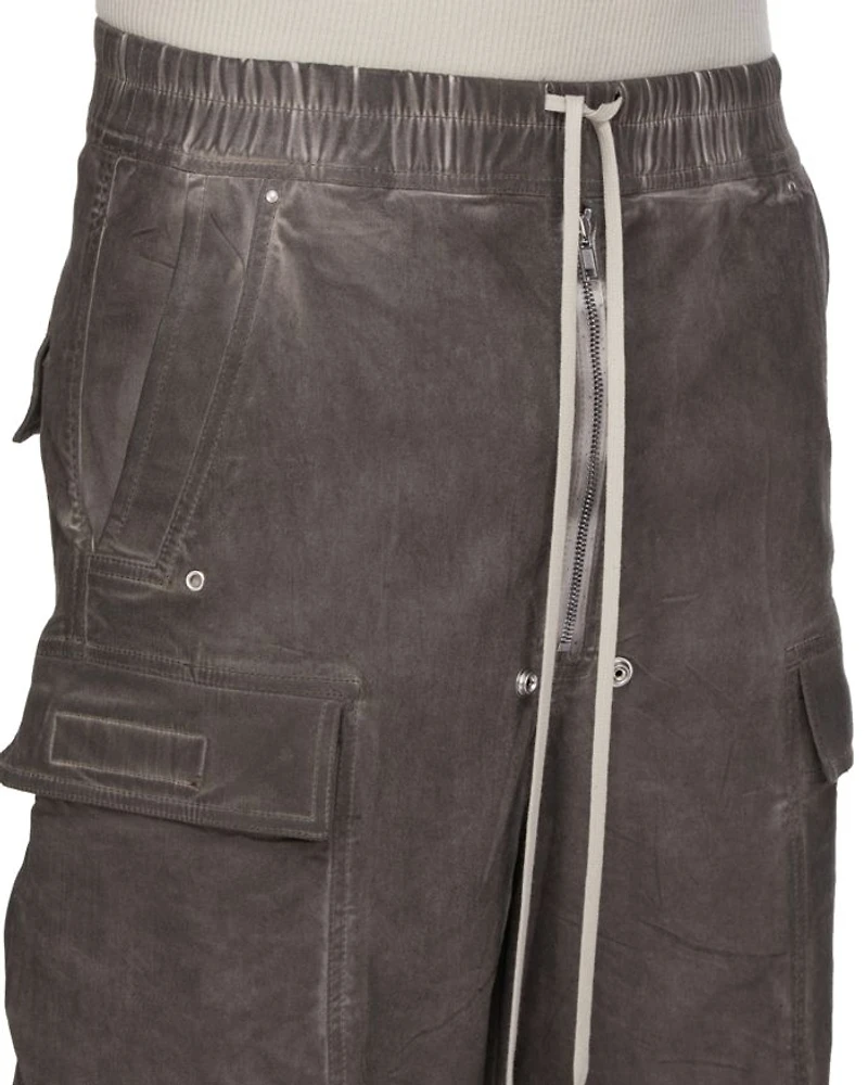 Double Cargo Denim Pants