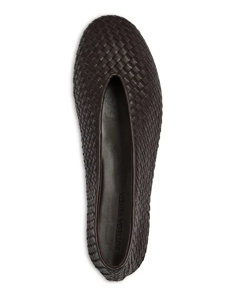 Women's Rosa Intrecciato Ballet Flats