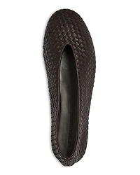 Women's Rosa Intrecciato Ballet Flats
