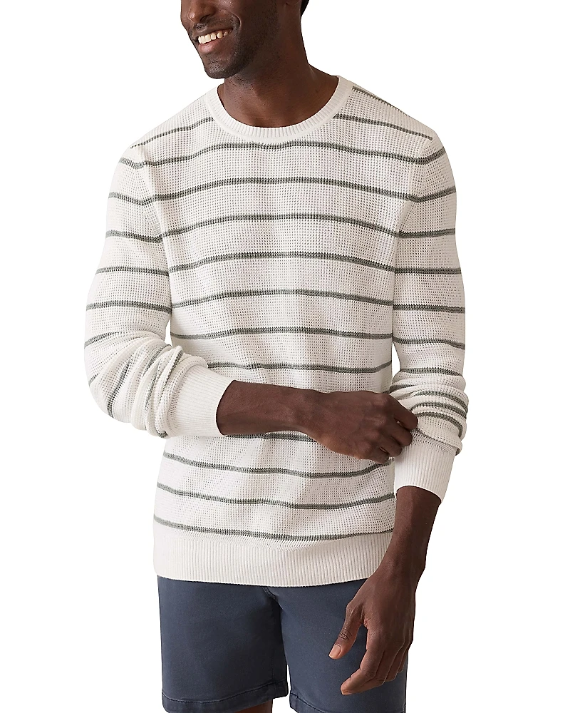 Faherty Sunwashed Regular Fit Crewneck Sweater