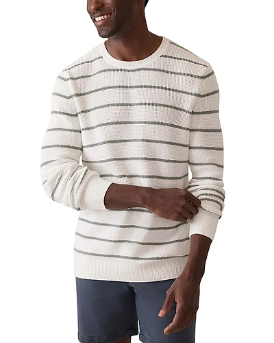 Faherty Sunwashed Regular Fit Crewneck Sweater