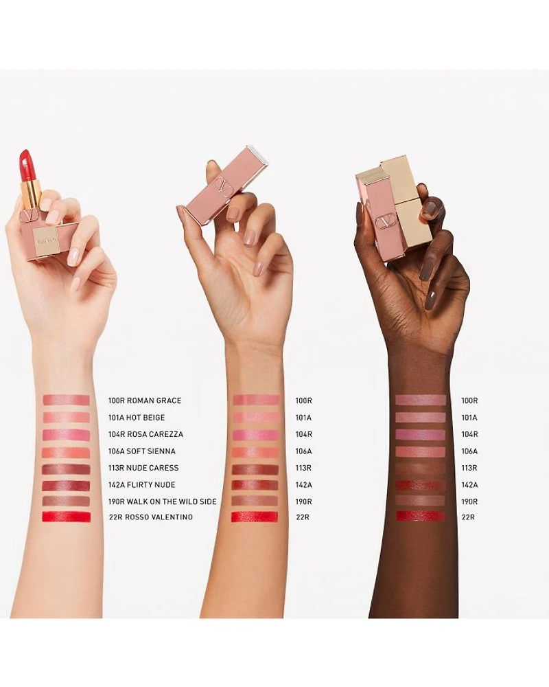 Rosso Valentino Lightweight Satin Lipstick