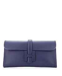 Pre-Owned Hermes 29 Jige Elan Clutch Evercolor