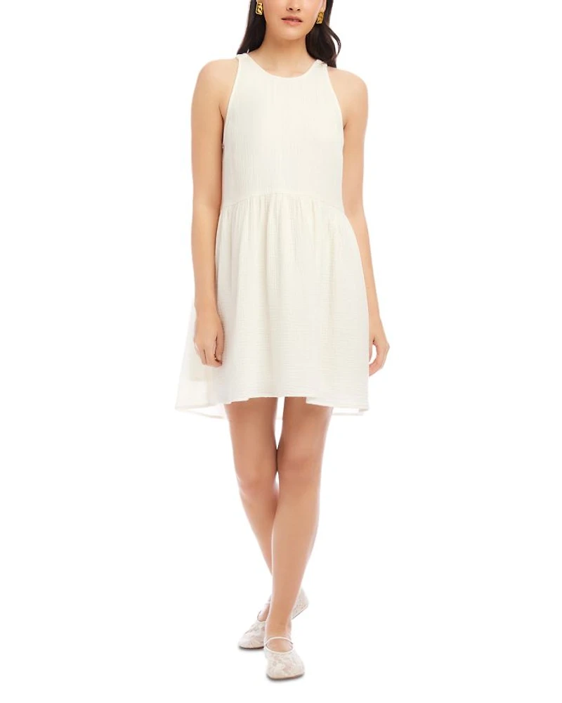 Cianni Tie Neck Dress