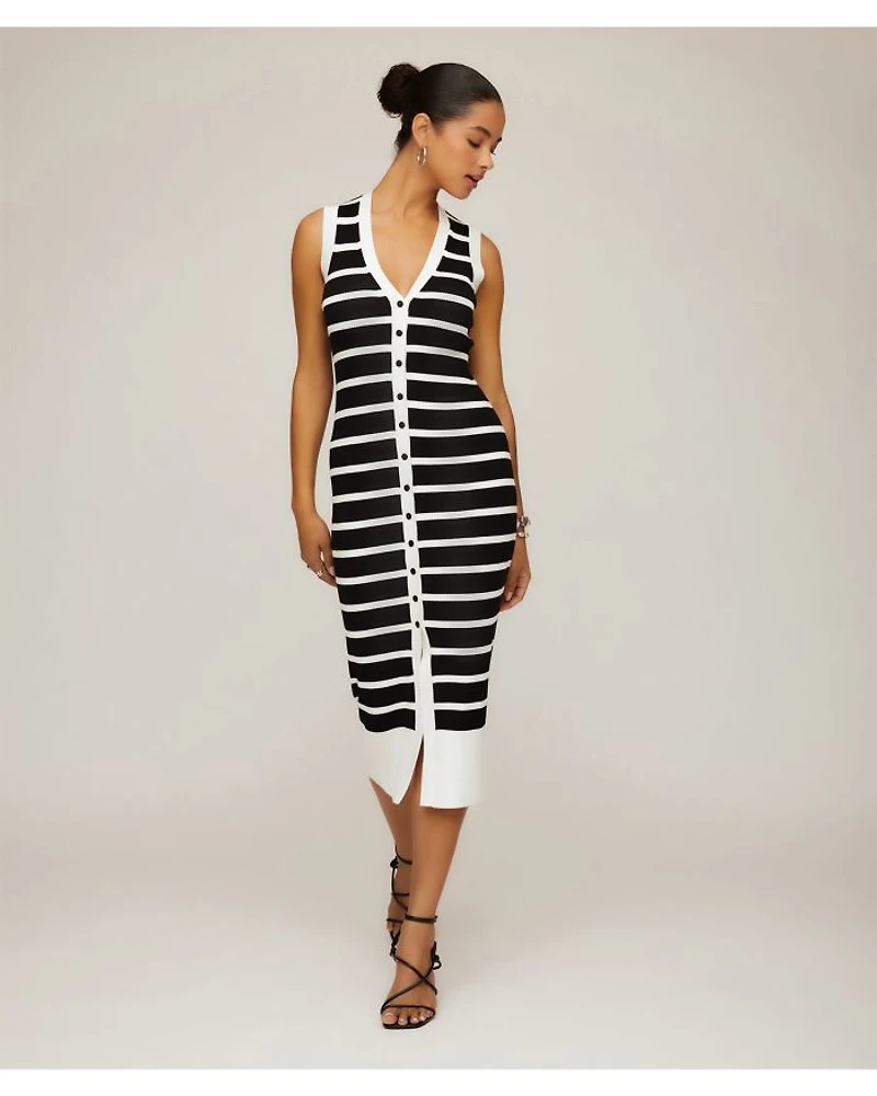 Jenna V Neck Sweater Dress