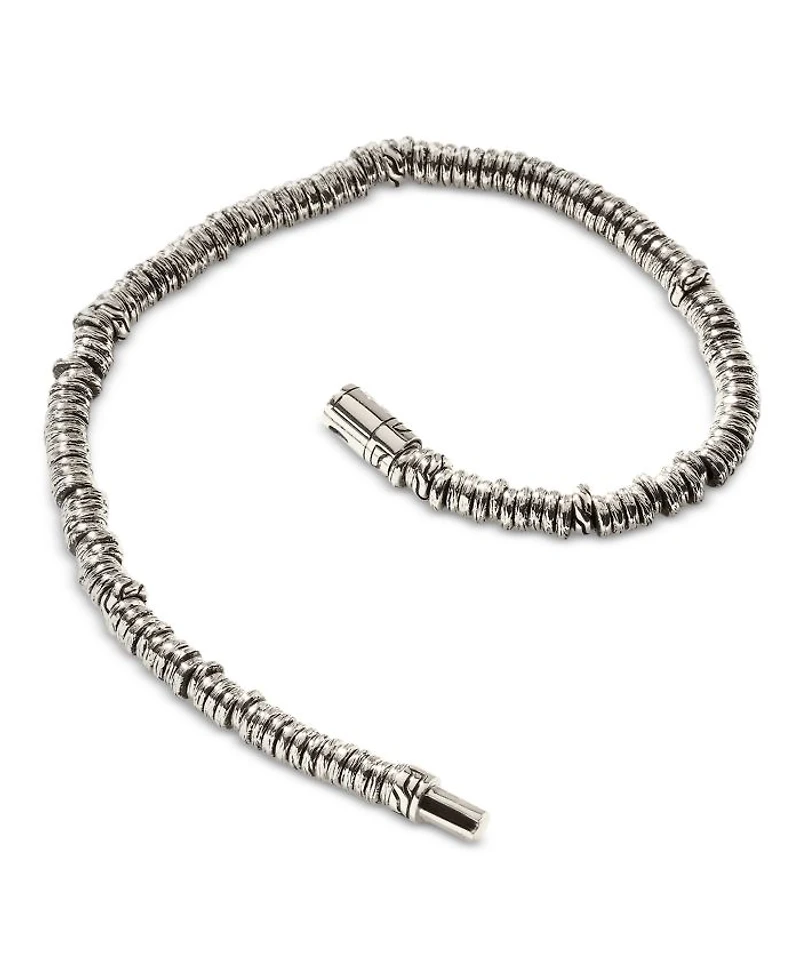 Sterling Silver Heishi Bracelet