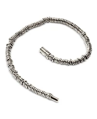 Sterling Silver Heishi Bracelet