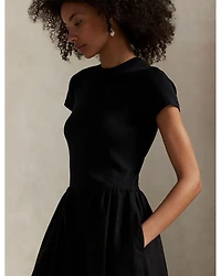 Cotton Short Sleeve Dress