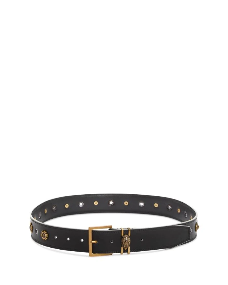 Women's Novelty Studded Leather Belt